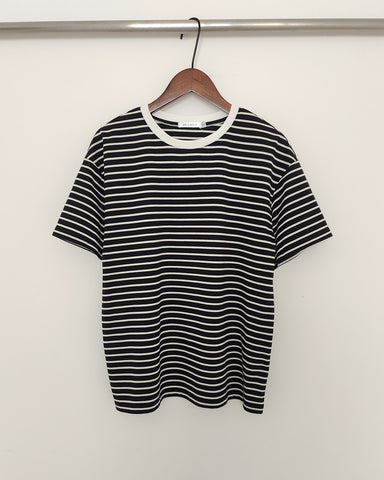 WOYWOY 2023 Summer Casual Striped T-shirts Women 100% Cotton Loose Fit Knitted T Shirt Female Korean Y2K Tops Tee Shirt Goth