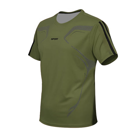 2022 Men&#39;s Summer Casual Comfortable Tight-Fitting T-Shirt Sports Gym Sportswear Quick-Drying Breathable Shirt XXS-6XL