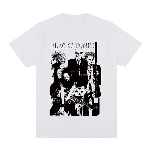 Black Stones NANA Osaki Vintage T-shirt Gift Idea Unique Cotton Men T shirt New Tee Tshirt Womens Tops