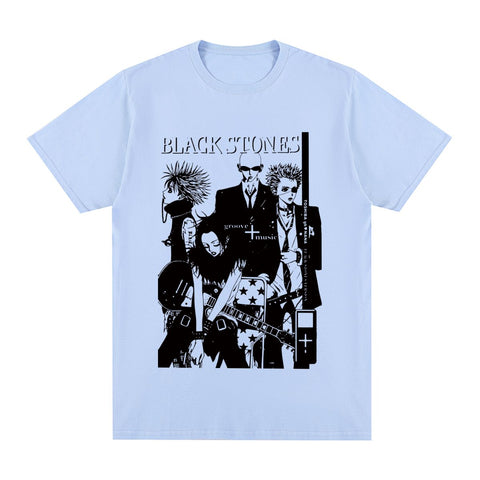 Black Stones NANA Osaki Vintage T-shirt Gift Idea Unique Cotton Men T shirt New Tee Tshirt Womens Tops