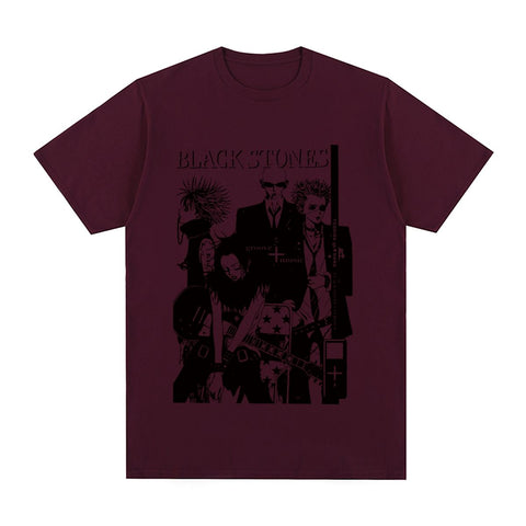 Black Stones NANA Osaki Vintage T-shirt Gift Idea Unique Cotton Men T shirt New Tee Tshirt Womens Tops