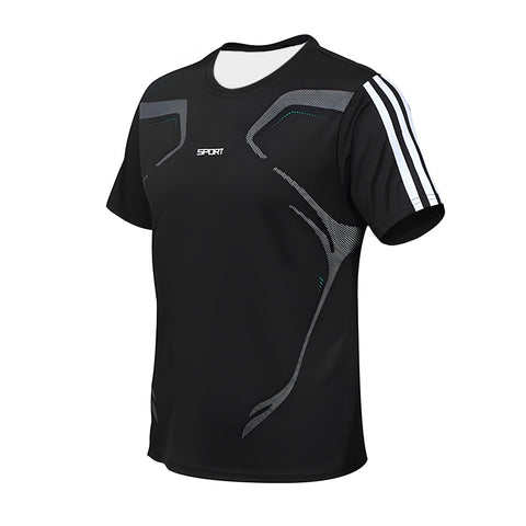 2022 Men&#39;s Summer Casual Comfortable Tight-Fitting T-Shirt Sports Gym Sportswear Quick-Drying Breathable Shirt XXS-6XL