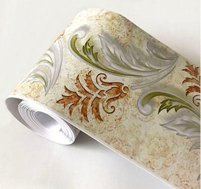 PVC Self-Adhesive Waterproof 3D Wall Sticker Kitchen Bathroom Kicking Line Waistline Wallpaper Borders Removable Stickers Decor