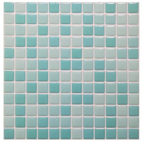 Mosaic Wall Tile Peel and Stick  Self adhesive Backsplash DIY Kitchen Bathroom Home Wall Sticker Vinyl 3D