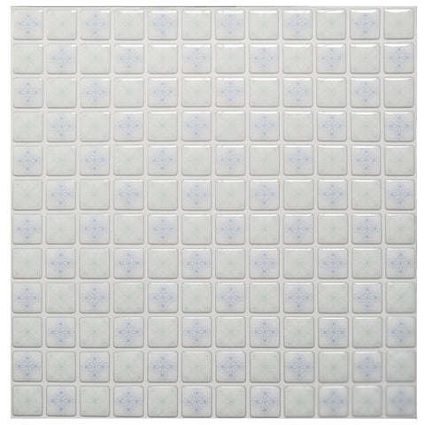 Mosaic Wall Tile Peel and Stick  Self adhesive Backsplash DIY Kitchen Bathroom Home Wall Sticker Vinyl 3D