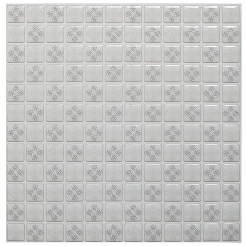 Mosaic Wall Tile Peel and Stick  Self adhesive Backsplash DIY Kitchen Bathroom Home Wall Sticker Vinyl 3D