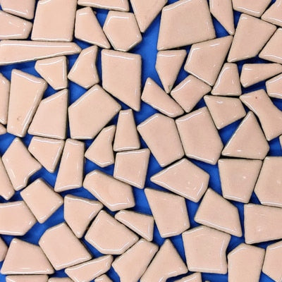 100g Irregular Mosaic Making Creative Ceramic Mosaic Tiles DIY Hobby Wall Crafts Handmade Decorative Materials Mosaic Pieces