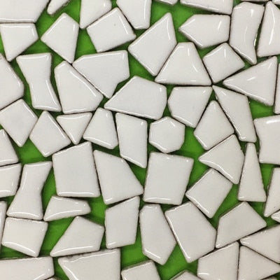 100g Irregular Mosaic Making Creative Ceramic Mosaic Tiles DIY Hobby Wall Crafts Handmade Decorative Materials Mosaic Pieces