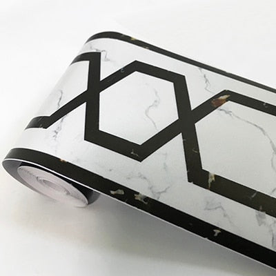 PVC Self-Adhesive Waterproof 3D Wall Sticker Kitchen Bathroom Kicking Line Waistline Wallpaper Borders Removable Stickers Decor