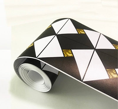 PVC Self-Adhesive Waterproof 3D Wall Sticker Kitchen Bathroom Kicking Line Waistline Wallpaper Borders Removable Stickers Decor