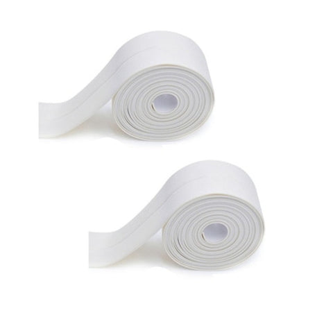 3.2mx22mm Bathroom Shower Sink Bath Sealing Strip Tape White PVC Self Adhesive Waterproof Wall Sticker For Bathroom Kitchen