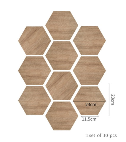 Funlife Waterproof Bathroom Floor Stickers,Peel Stick Self Adhesive Floor Tiles,Kitchen Living Room Decor Non Slip Floor Decal