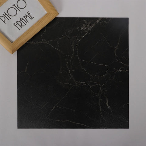 Modern Thick Self Adhesive Tiles Floor Stickers Marble Bathroom Ground Wallpapers PVC Bedroom Furniture Wall Sticker Room Decor