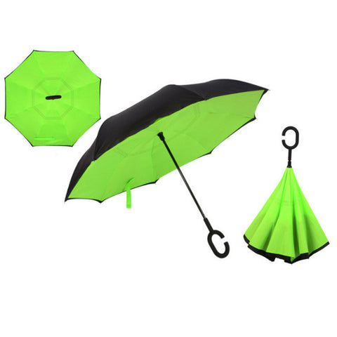 Windproof Reverse Folding Umbrella