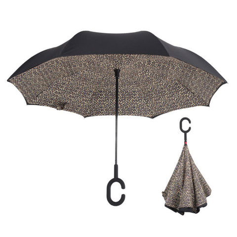 Windproof Reverse Folding Umbrella
