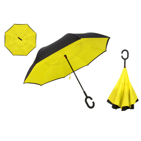 Windproof Reverse Folding Umbrella