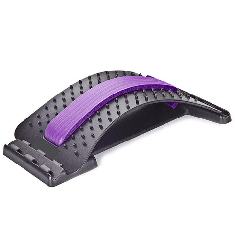 Back Massage Magic Stretcher Fitness Equipment Stretch Relax Mate Stretcher Lumbar Support Spine Pain Relief Chiropractic