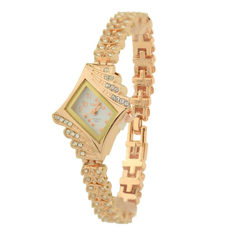 Women's Diamond Bracelet Watch Analog Quartz Sports Watch